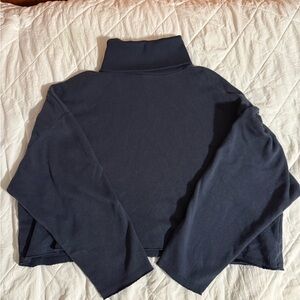American Eagle Outfitters Dark Blue Turtleneck Sweater